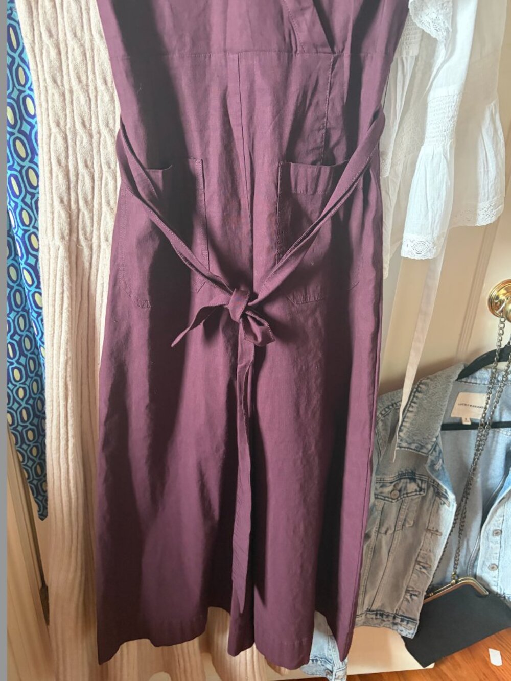 Maeve Colette Wrap Jumpsuit - Picture 3 of 4